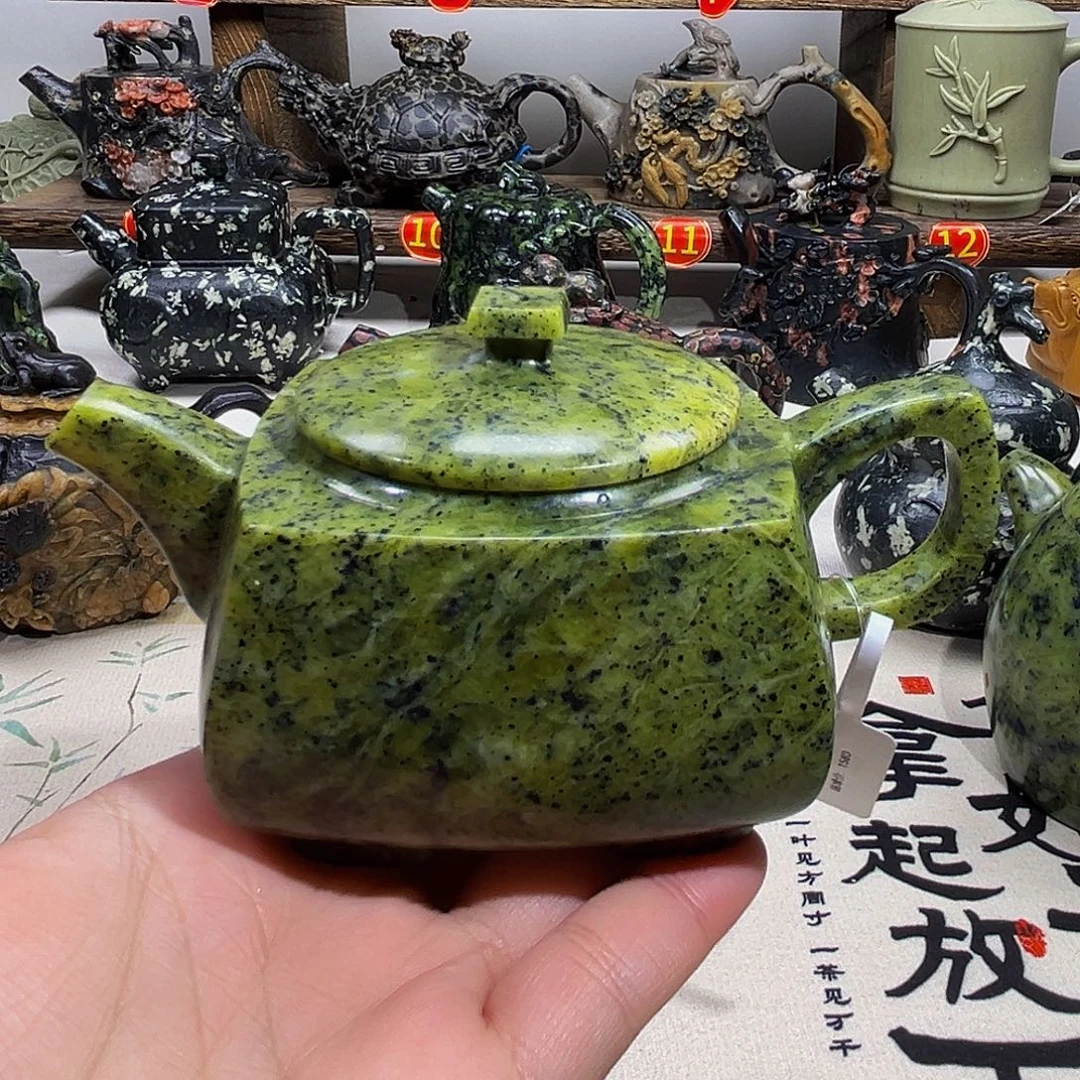 藏玉石逸四方壶210cc