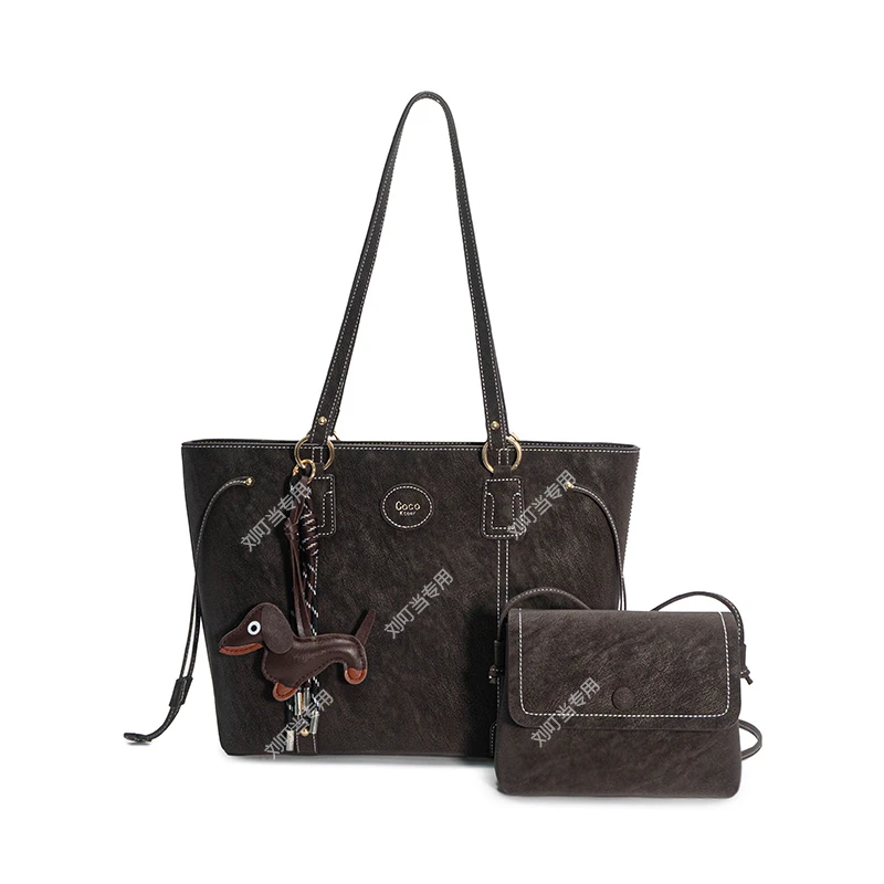 【刘叮当】2025秋冬季新款【冬日暖阳】腋下百搭爆款通勤托特女包