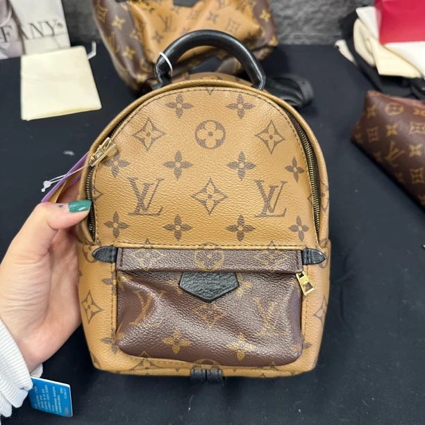 99新 LouisVuitton/路易威登 小双肩包1712 7082