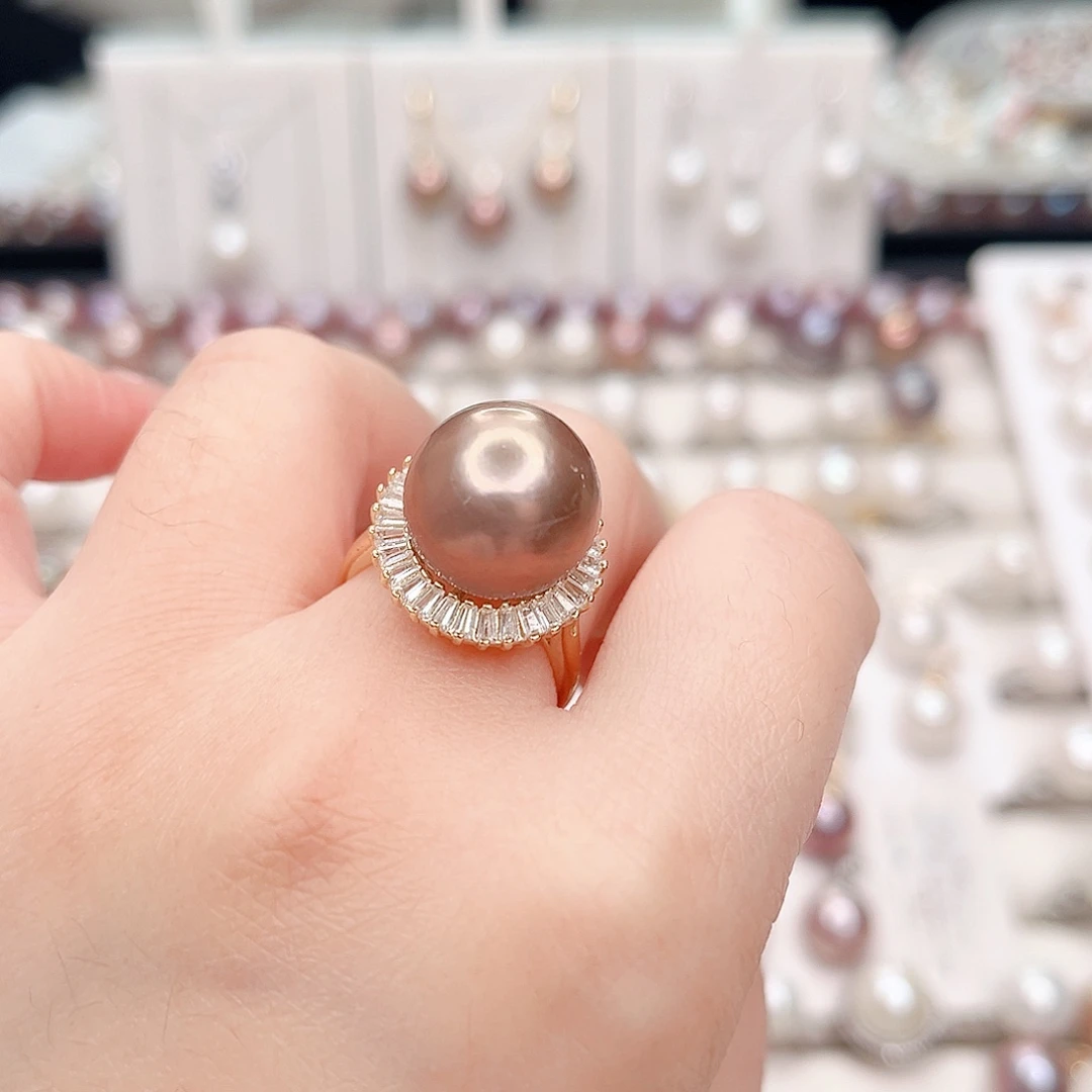 淡水珍珠合金吊坠(赠链)