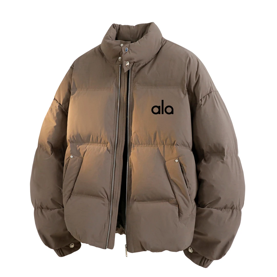 RSRDDY官方品质美式短款休闲立领棉衣百搭情侣宽松保暖加厚外套