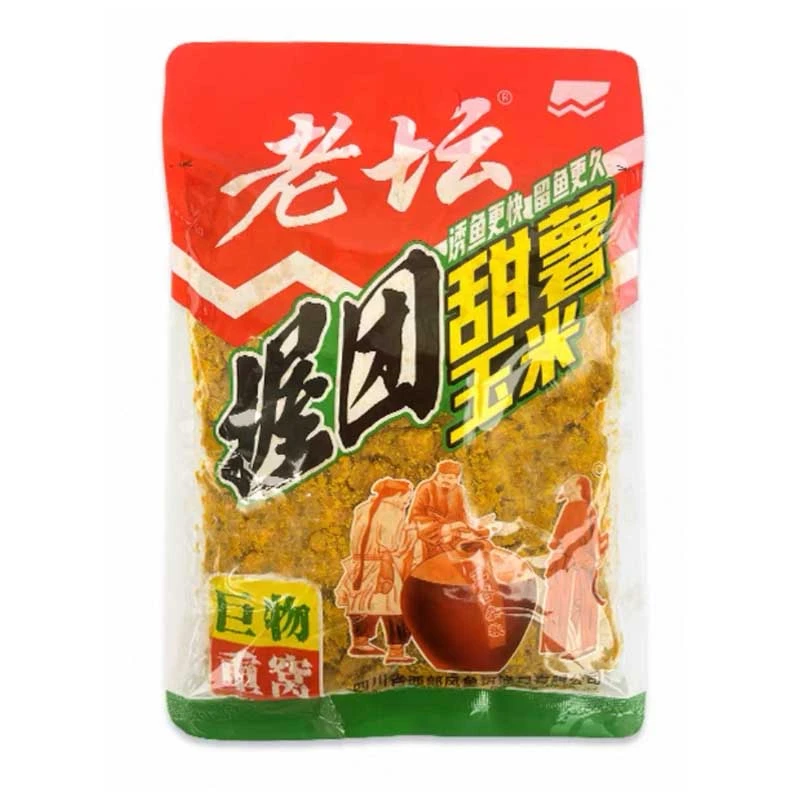 西部风握团甜薯玉米300克精准打窝湖库野钓鲤青草通用打底料