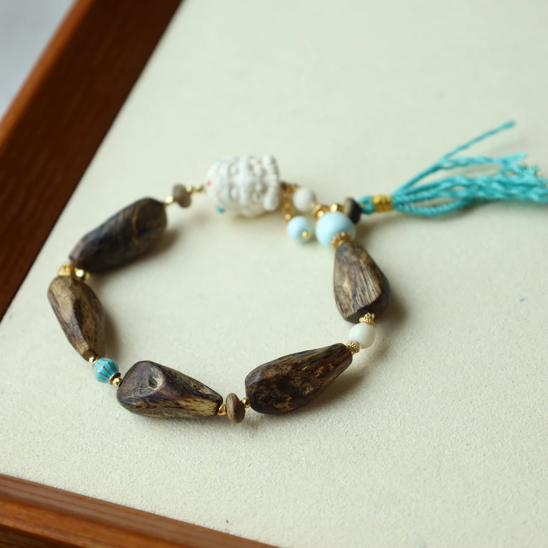 【心如珠宝甄选】沉香象形手串JY37281012