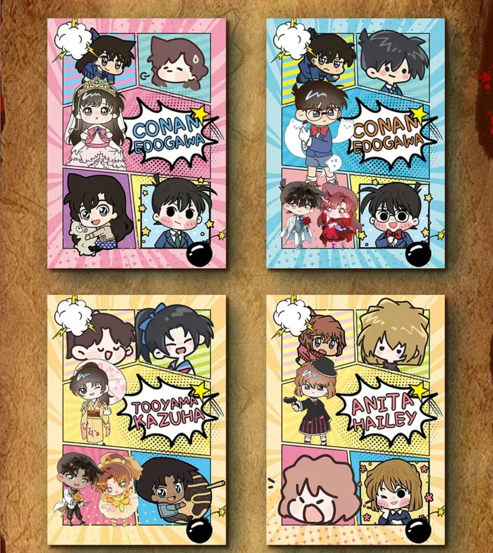 【吃吃】新人浮浮-名侦探柯南拍立得小相卡牌收藏盲盒