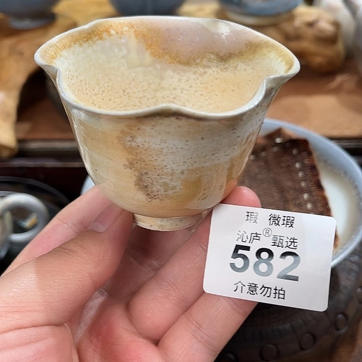 沁庐柴窑古法柴烧全手工茶具