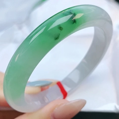 未镶嵌手镯翡翠53圈口882945