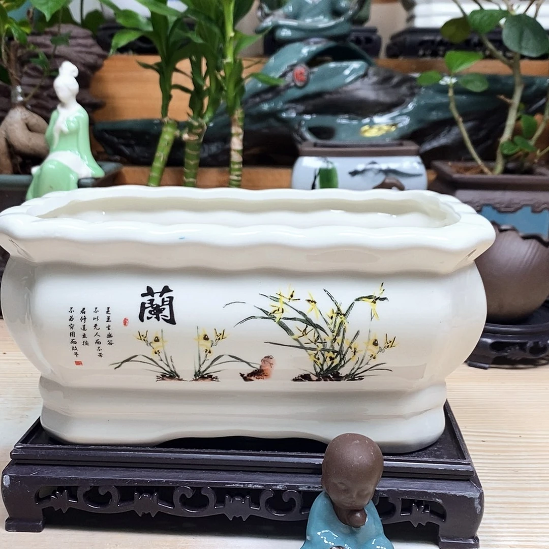 花盆紫砂陶瓷艺术作品欣赏