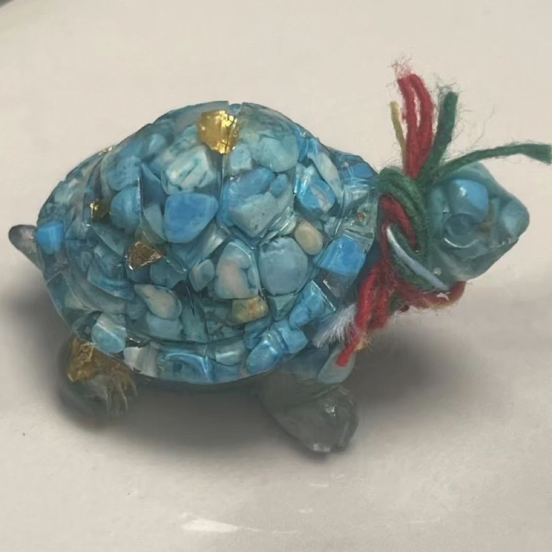 【易品珠宝】“七星龟•金钱龟”桌面摆件