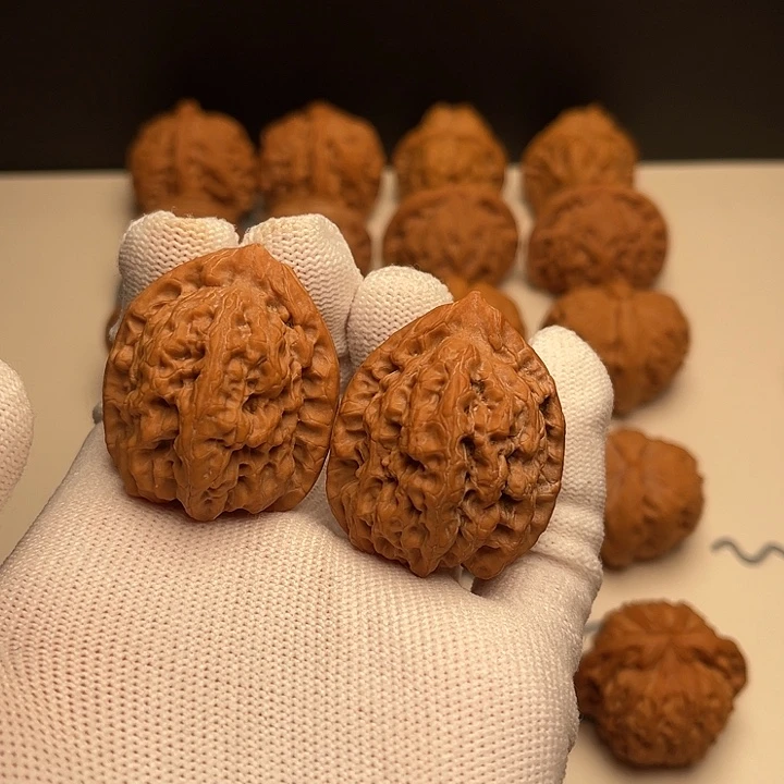 把件文玩核桃35全品佛肚