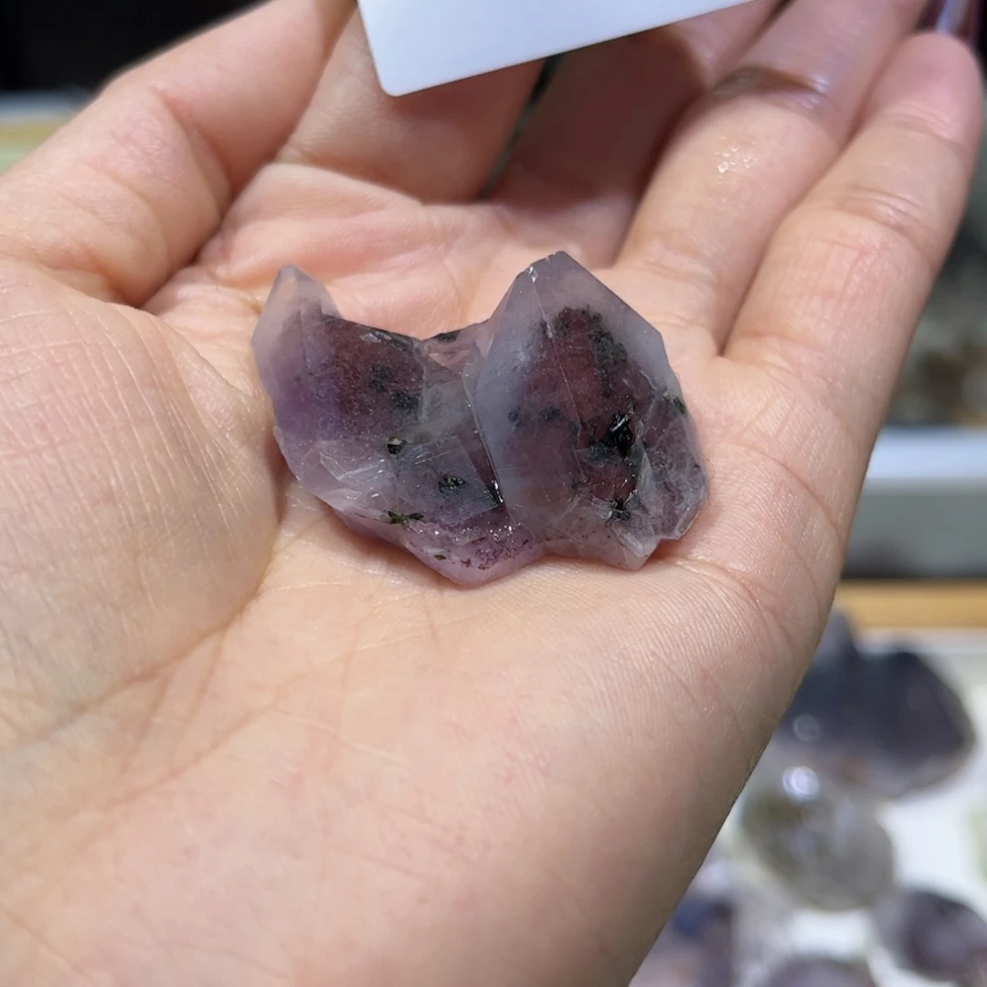 未镶嵌紫晶珠宝半成品735