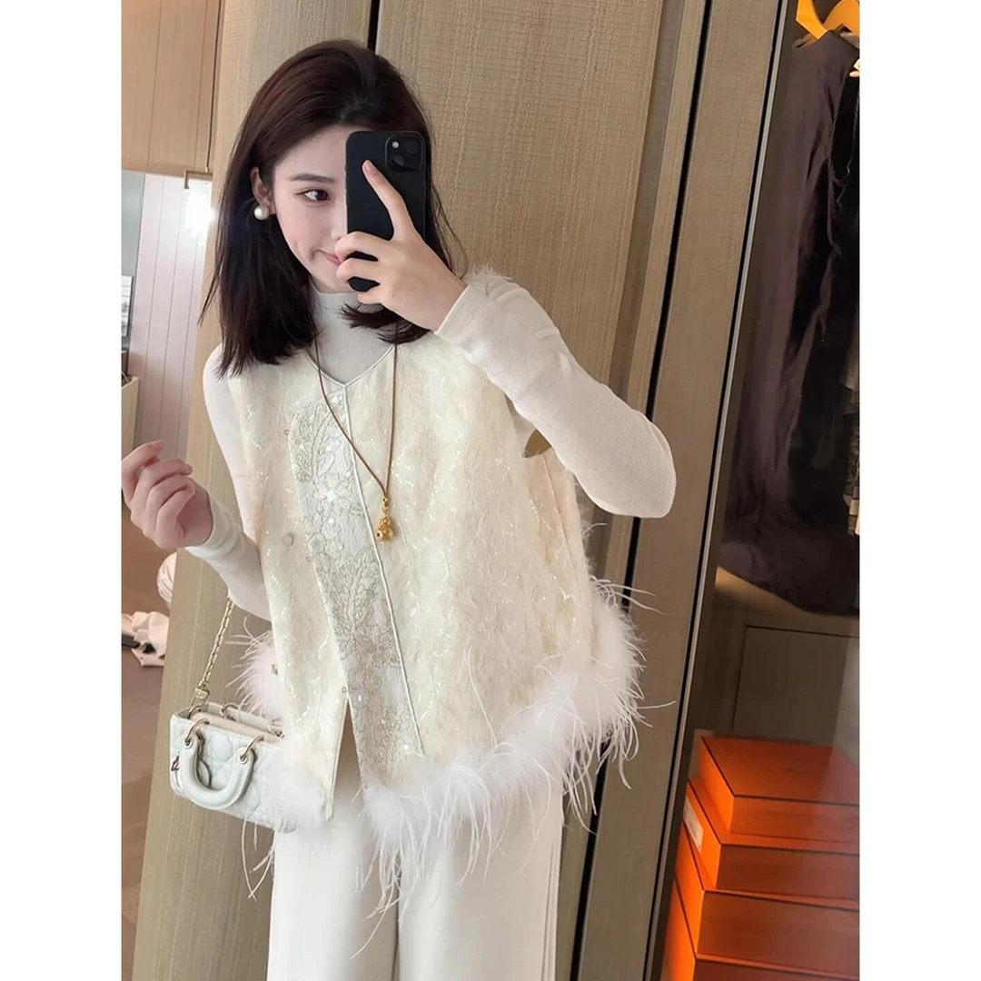 女装，民族风马甲，大众化奢侈品，高端旧钱风格西装，2025新款式