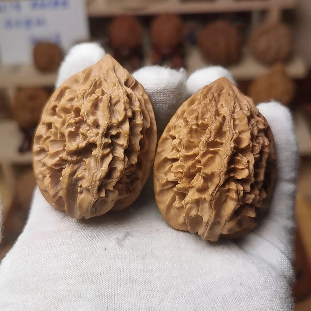 核桃文玩核桃高端小众招财鼠全品练手对福利款