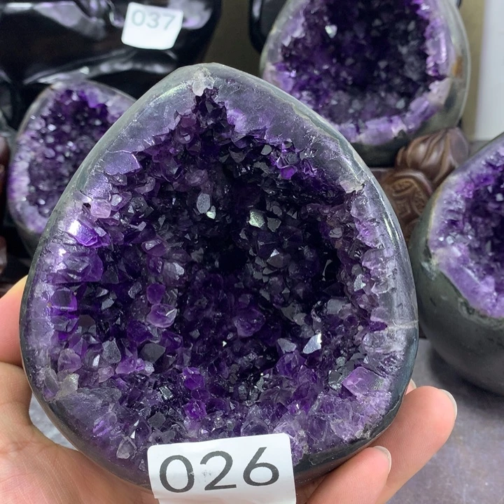 未镶嵌紫晶大型摆件（非配饰）紫水晶026