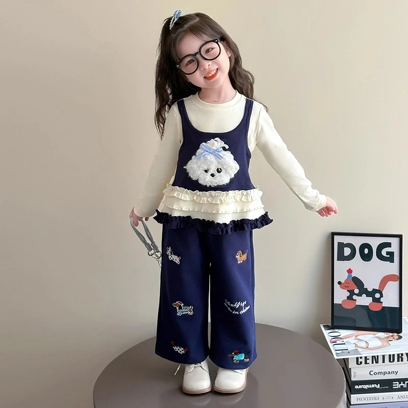 炸街女童套装秋季2025新款洋气时髦儿童秋装小女孩宝宝衣服两件套