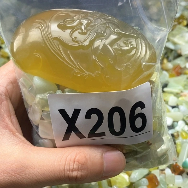 未镶嵌蛇纹石玉鱼缸石