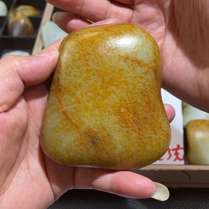 和田玉未镶嵌挂件新*