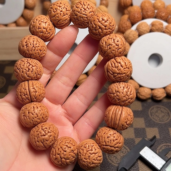 桃核吊坠桃核手串脑纹苹果园20➕