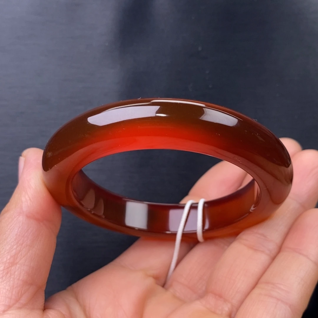 玛瑙/玉髓未镶嵌手镯54圈