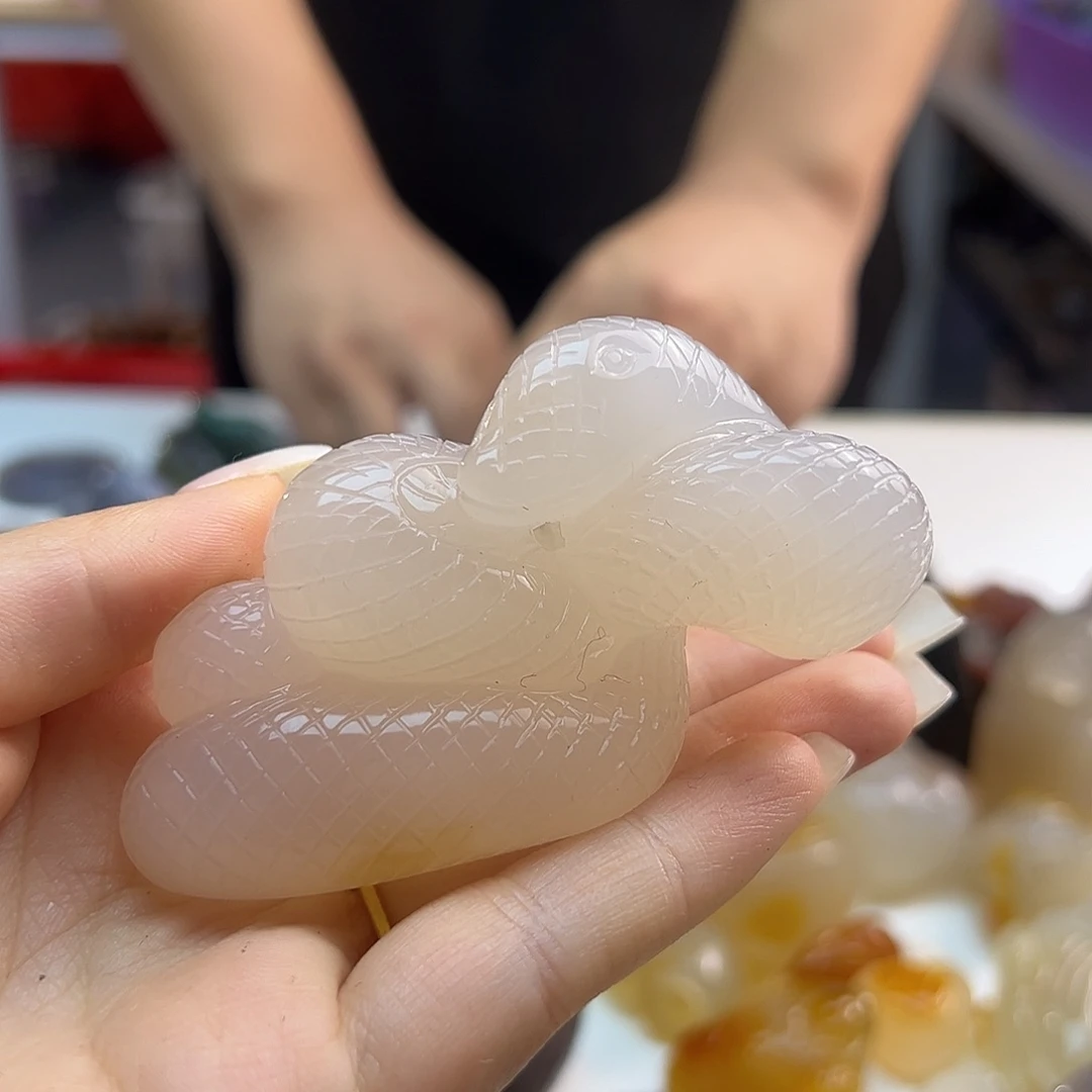 玛瑙/玉髓未镶嵌吊坠(不含链)