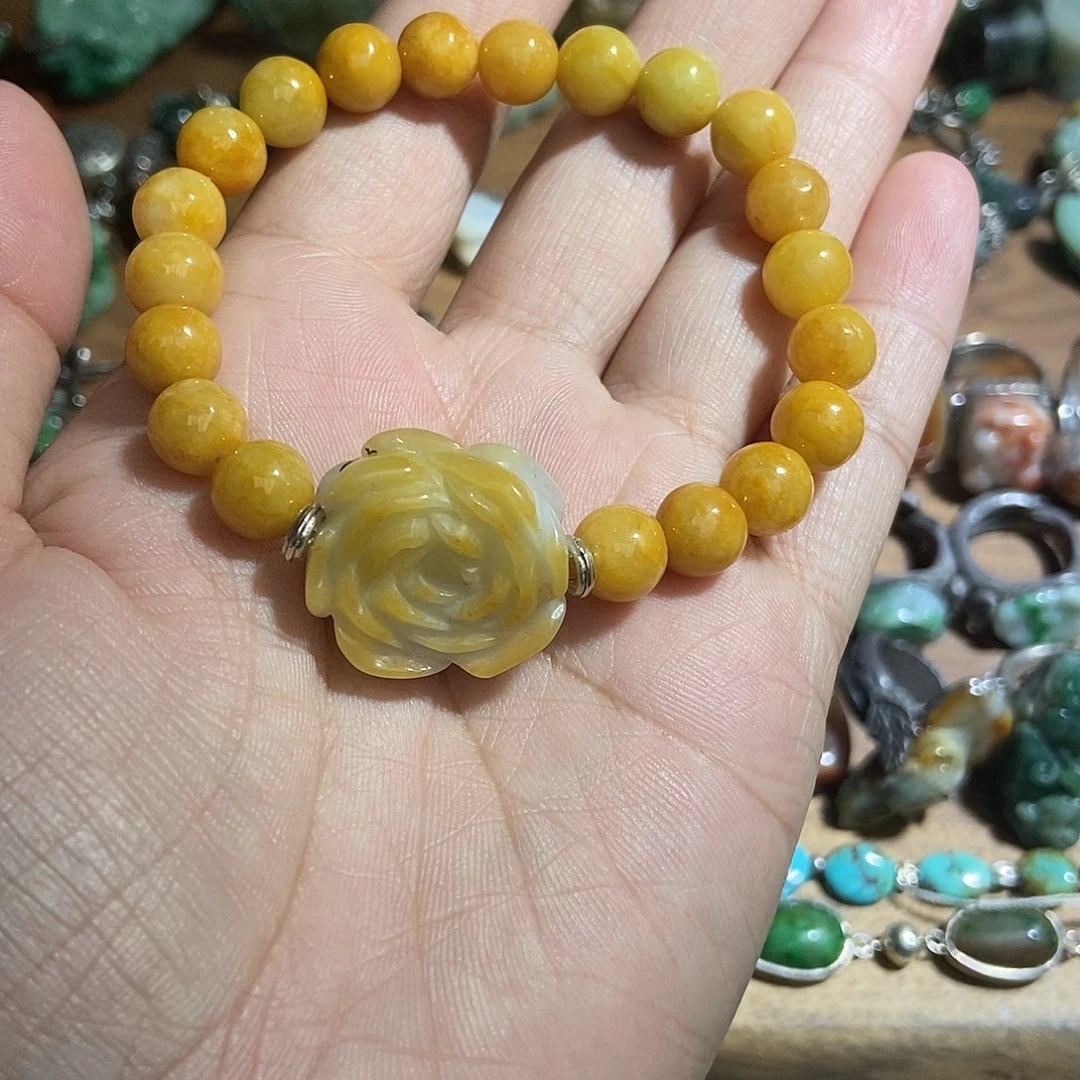 翡翠未镶嵌手串004