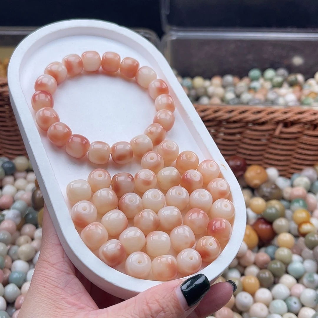 白玉菩提吊坠C/11mm/20+20颗