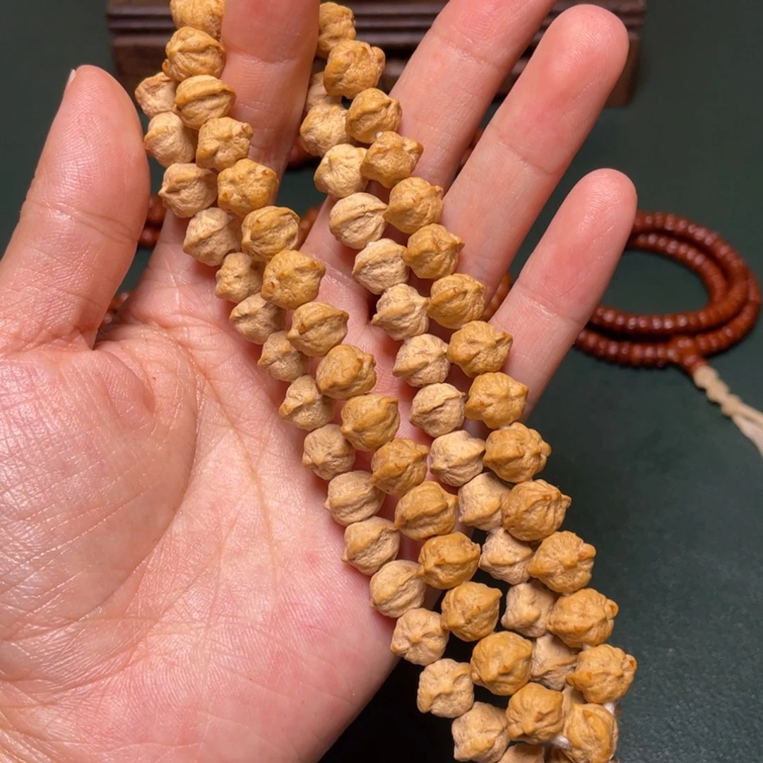 吊坠柏香籽/百香籽猫头鹰手持