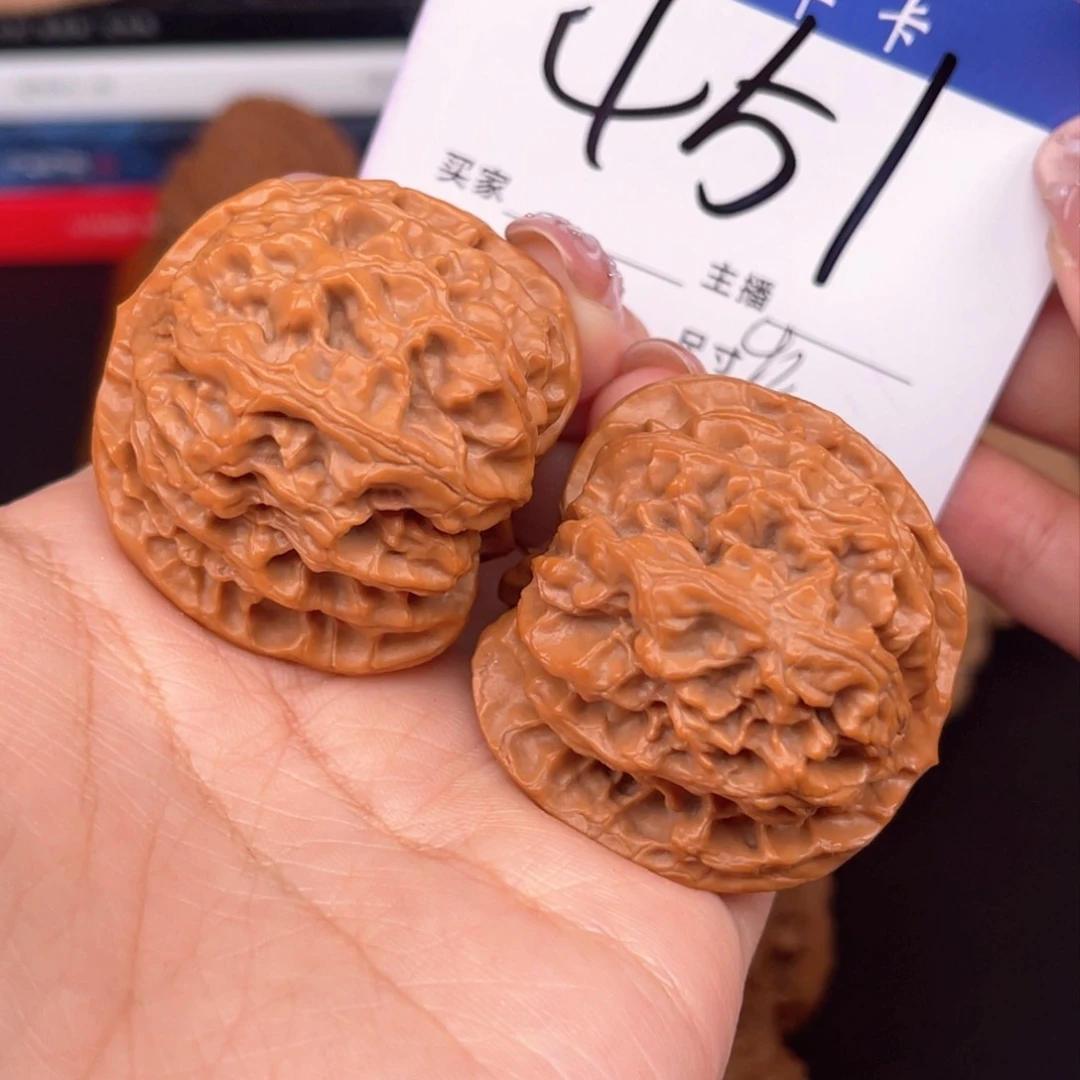 桃核吊坠苹果圆42+尺寸y