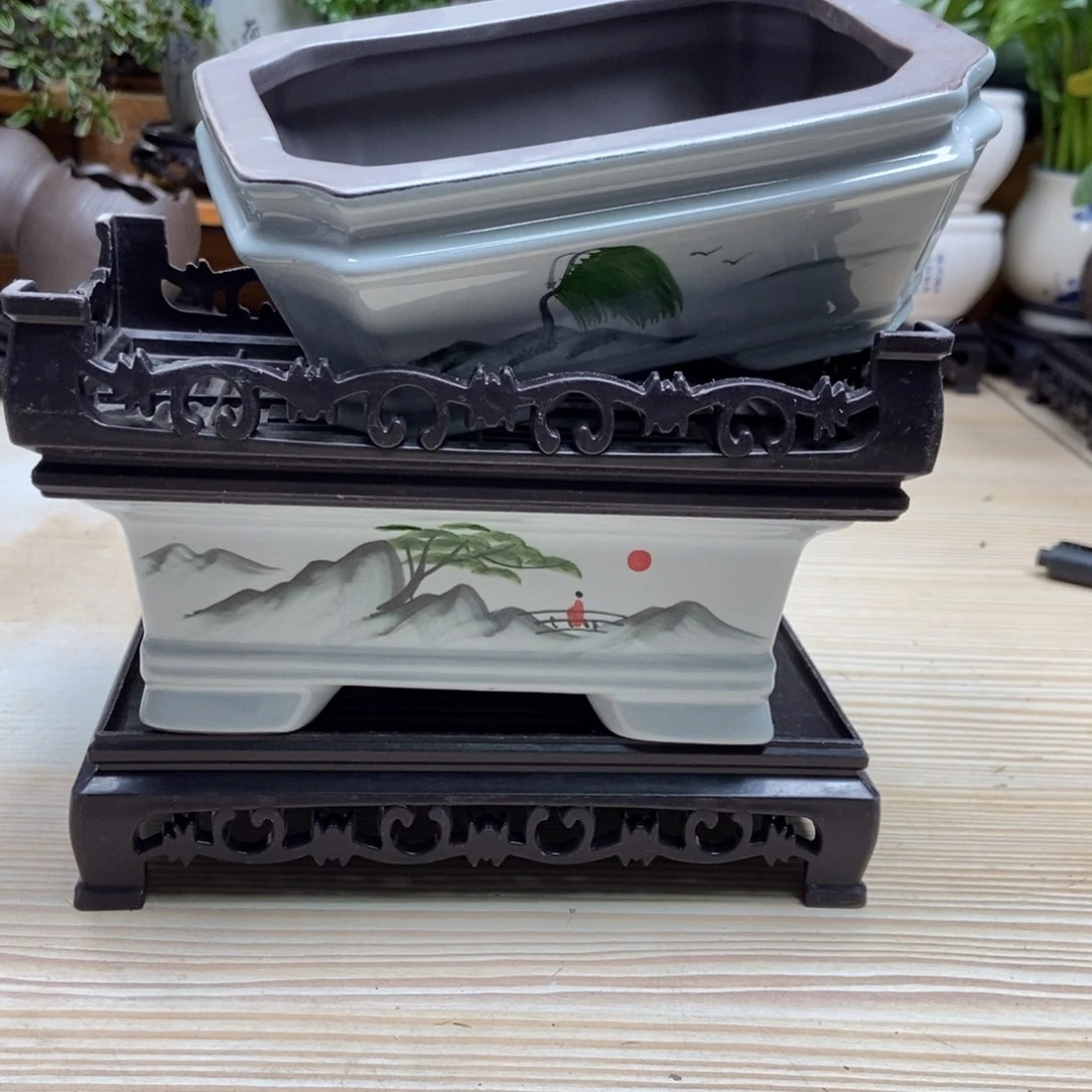 瓷片陶瓷花盆陶瓷艺术