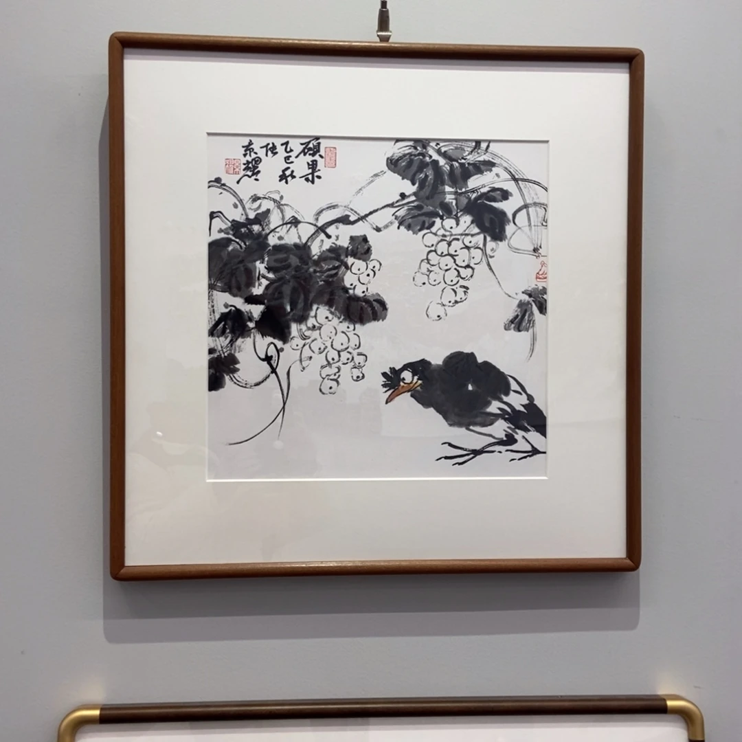 灵***趣国画墨鱼精品墨鱼精品