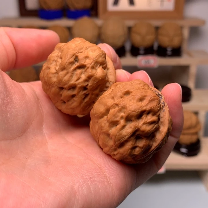 把件文玩核桃2小疙瘩包36尺