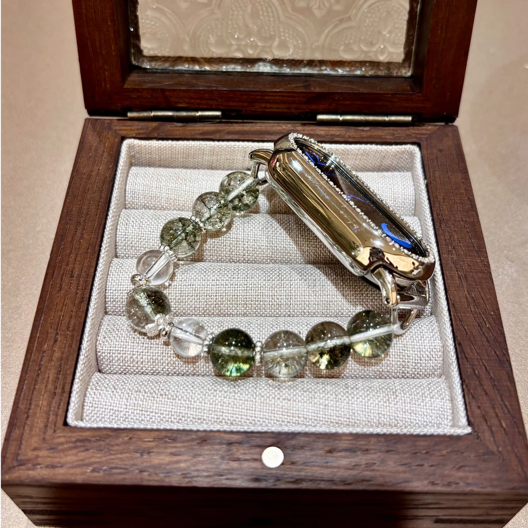 绿幽清野适用小米手环10表带9pro手环8pro小米789代腕带nfc版