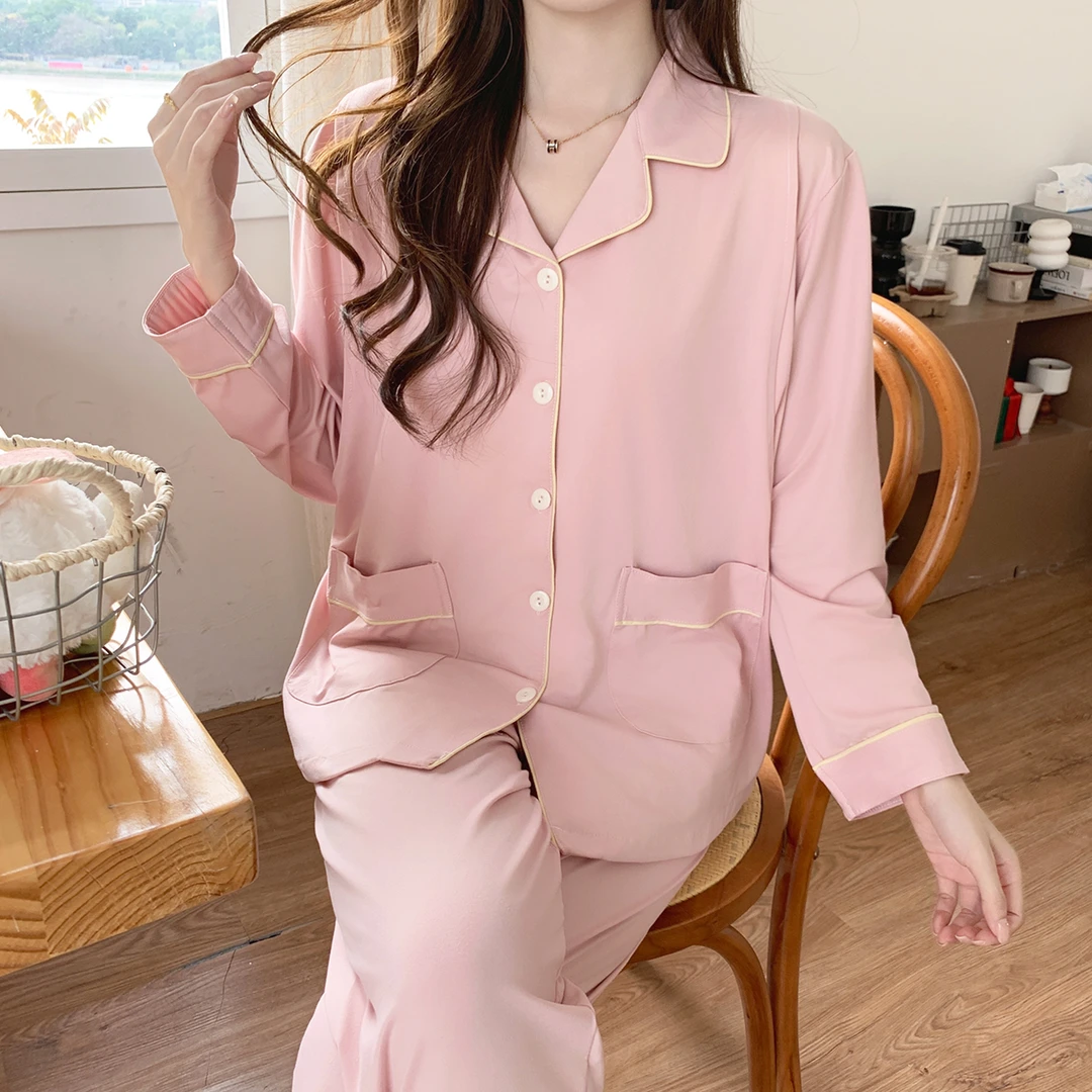 【纯棉月子服-带胸垫】夏季薄款月子服产后哺乳产妇孕妇喂奶睡衣女