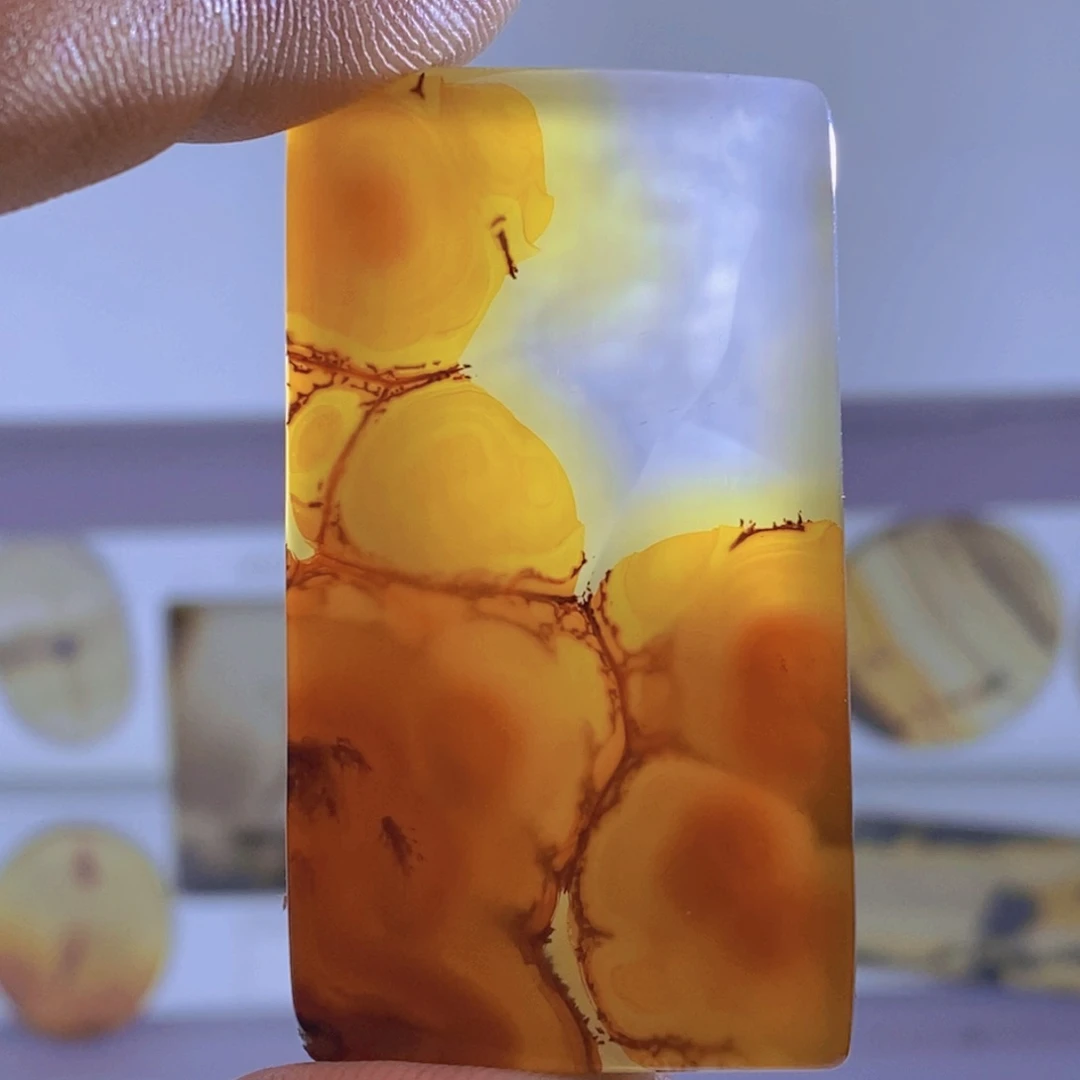 玛瑙/玉髓吊坠(不含链)未镶嵌良*一