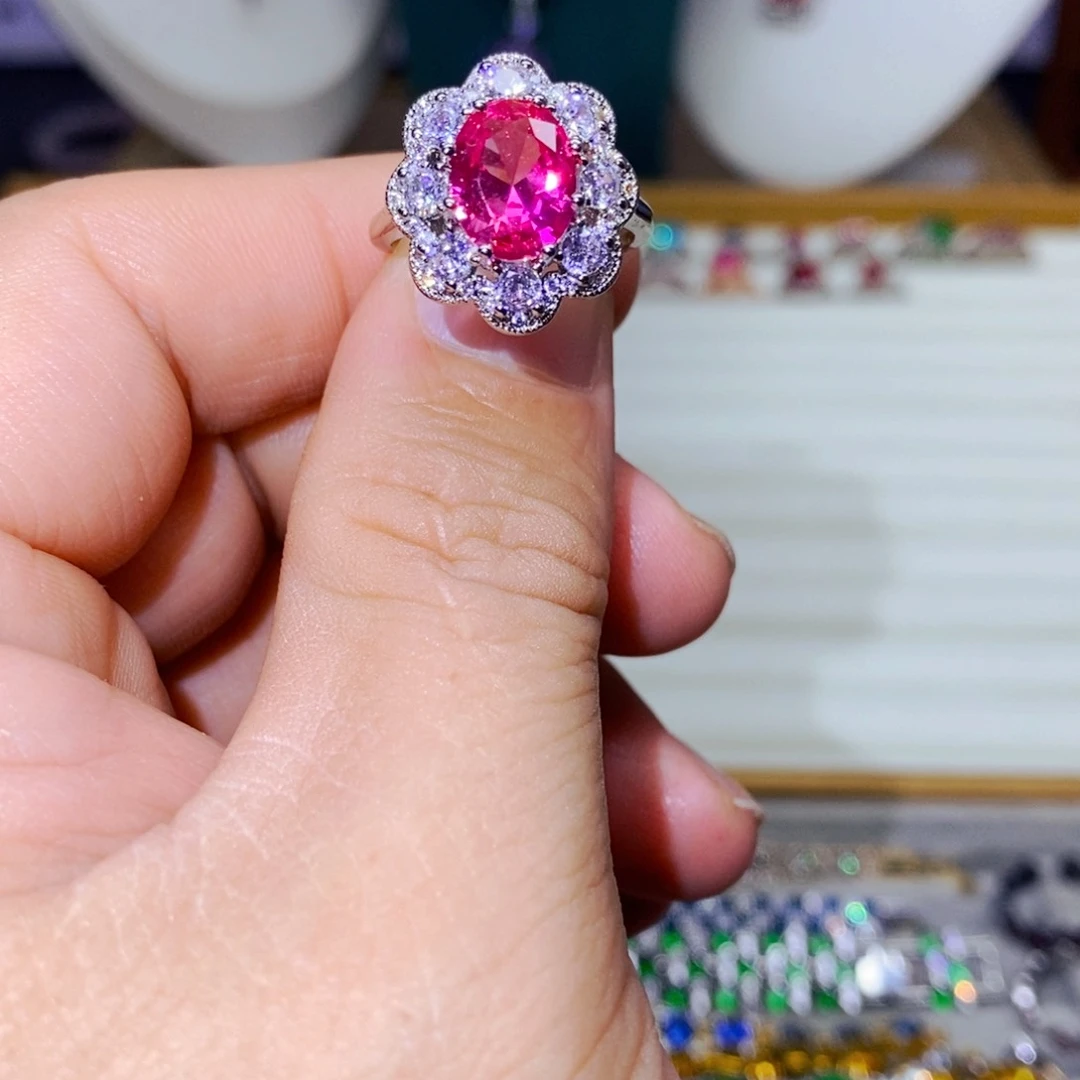 银S925镶嵌耳饰紫晶