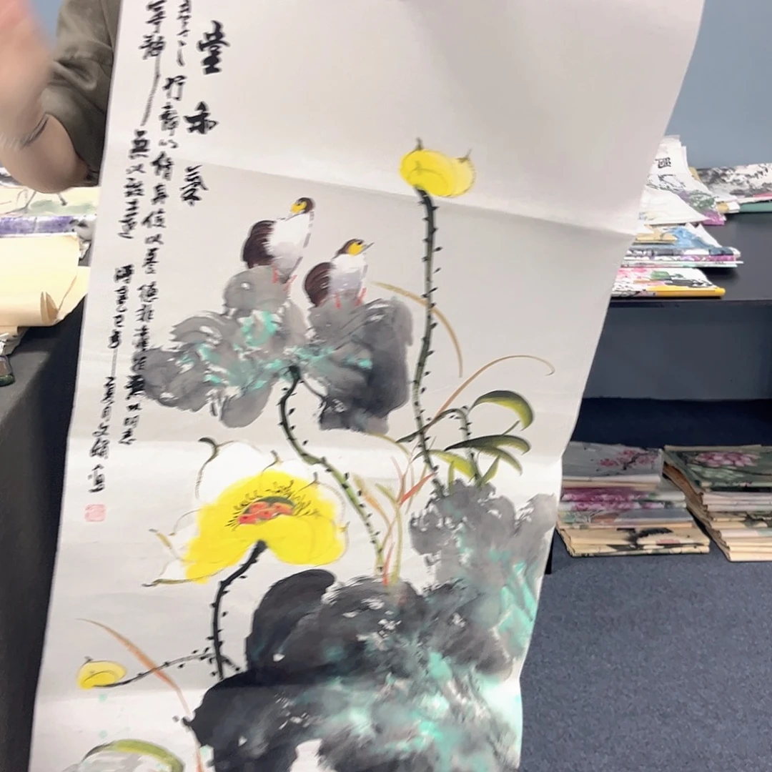 国画国画老师作品