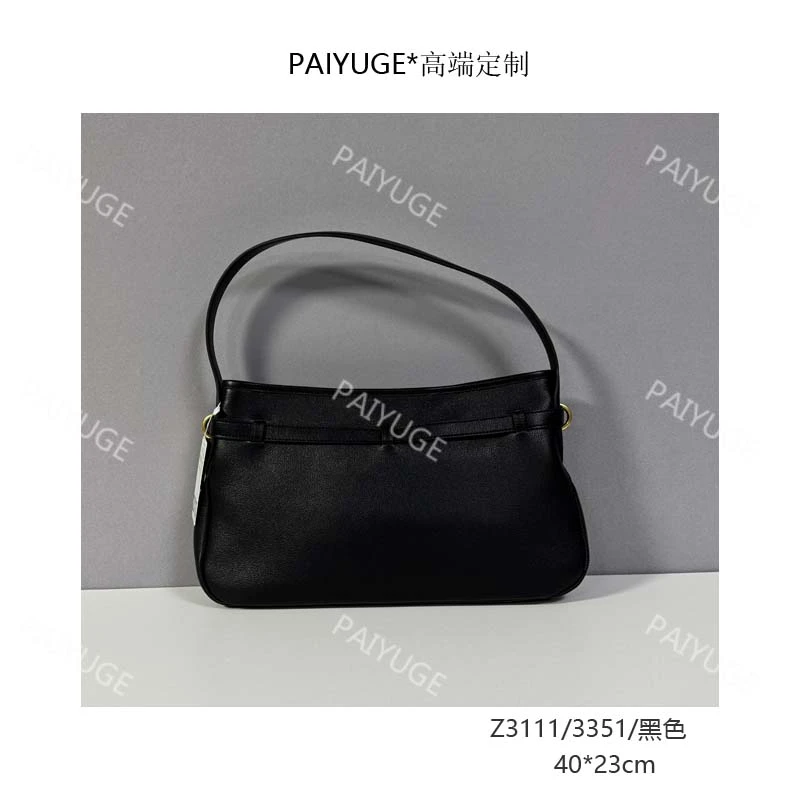 Z3111/3351/黑色 Paiyuge高端订制女士手提单肩包斜挎包2010孤品
