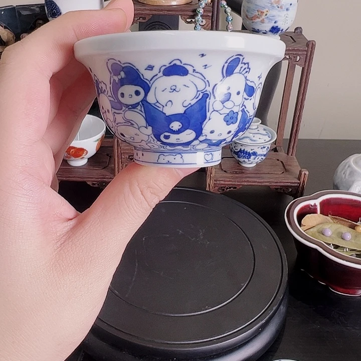 景德镇陶瓷艺术青花杯