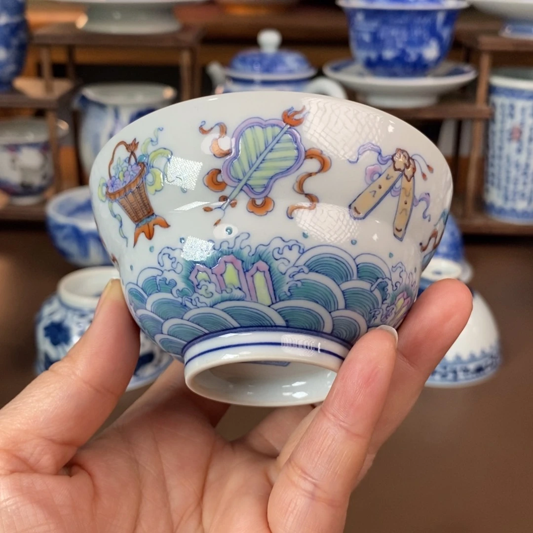 景德镇陶瓷手工手绘