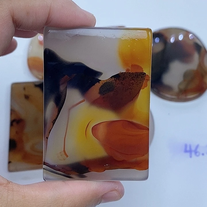 玛瑙/玉髓未镶嵌珠宝半成品