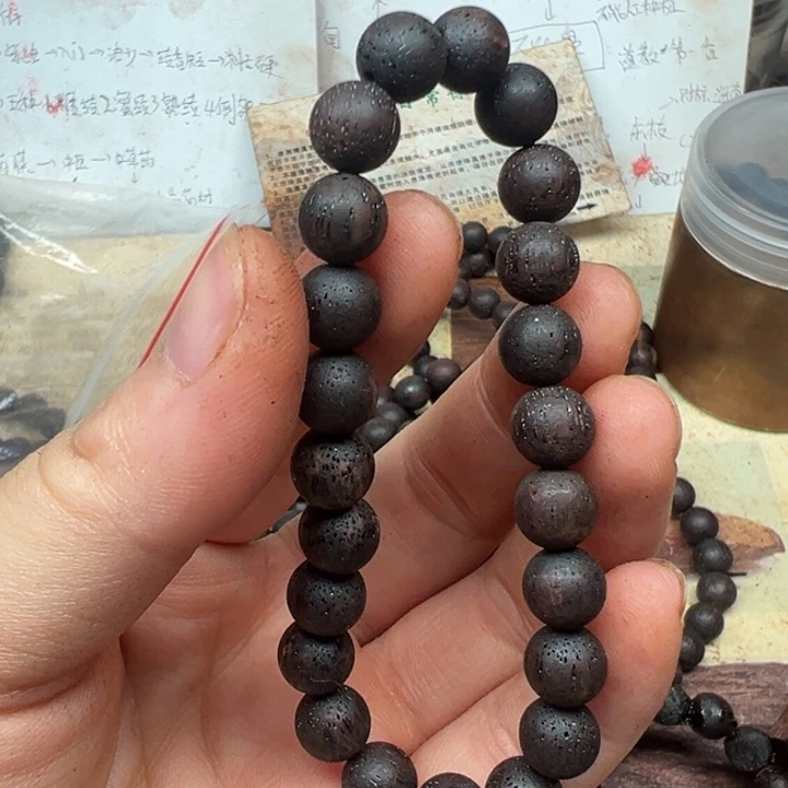 藤类降真香08圆珠紫红油