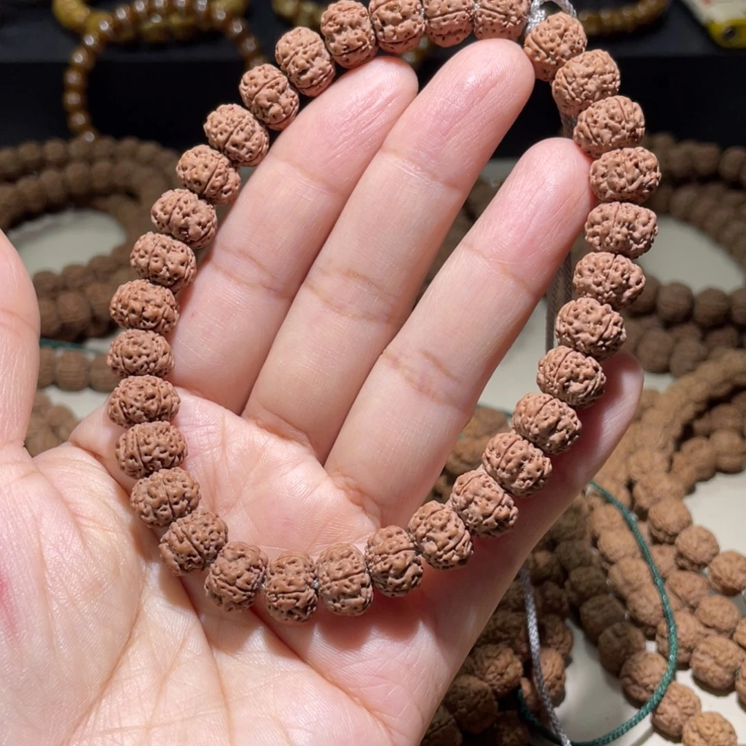 金刚菩提吊坠平细手串10.6