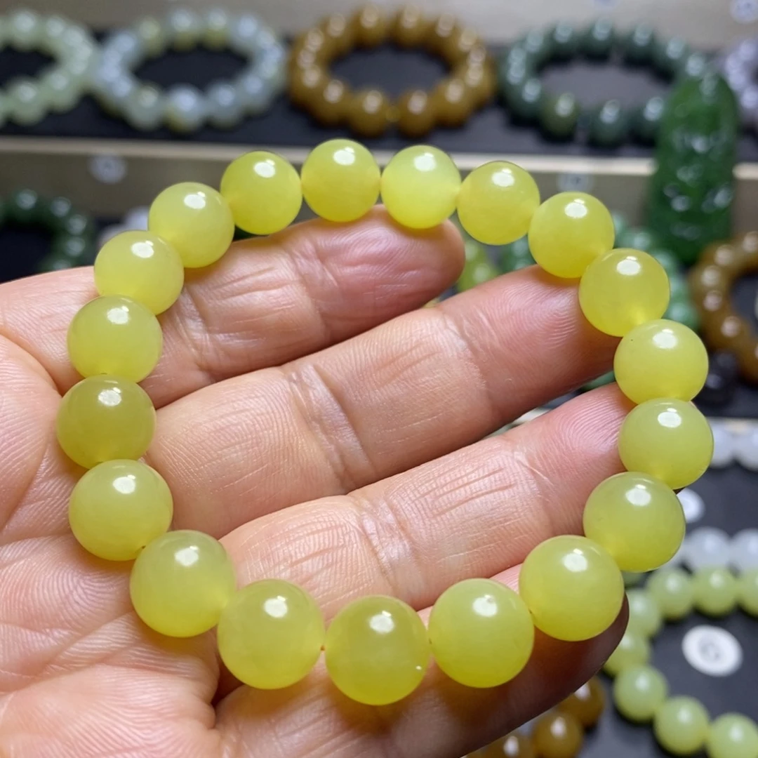 和田玉手串未镶嵌