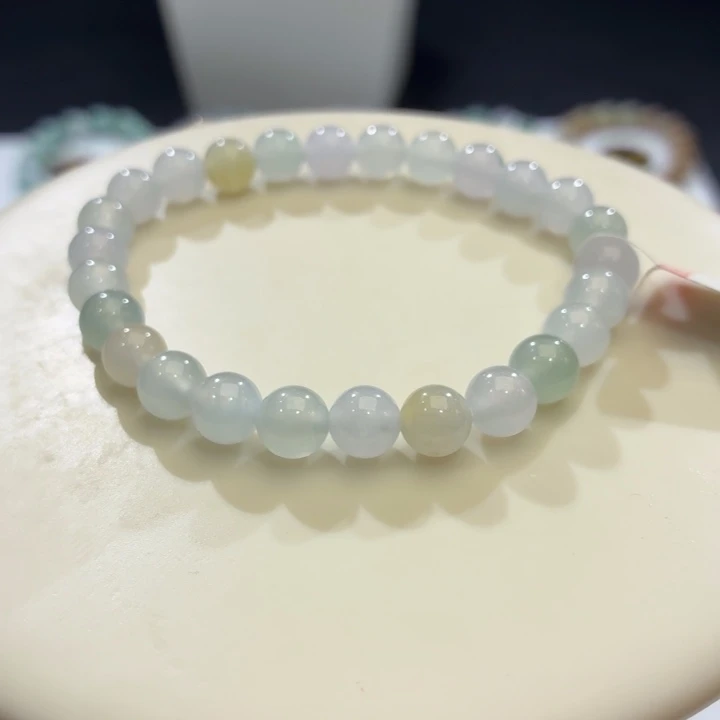 翡翠未镶嵌手链卡7