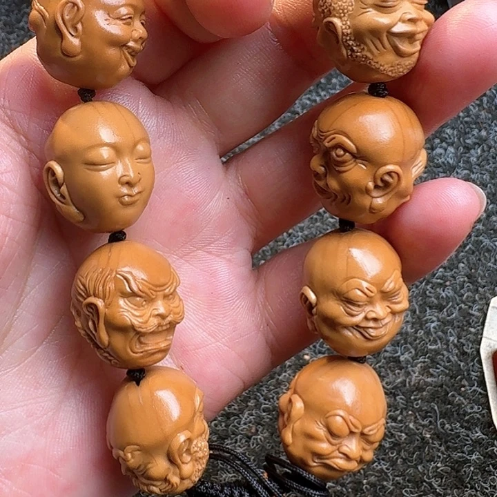 橄榄核吊坠橄榄写实罗汉