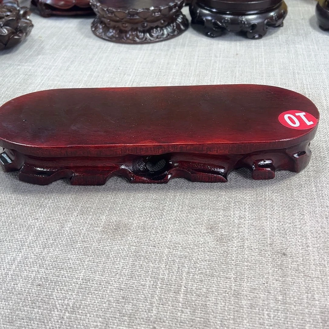 红木底座精雕工艺品