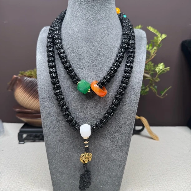 【工作室款】纯黑一代盘龙纹黑金金刚