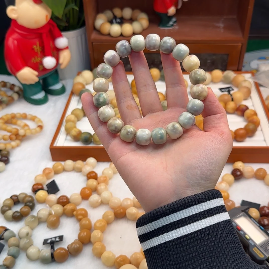 菩提根/象牙果手串雨**瞳定制款微瑕不退换卡15