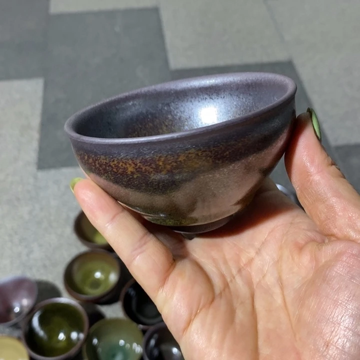 美***茶茶盏建阳建盏微瑕束口