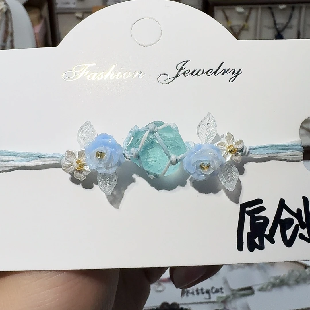 石英石纯铜原创1手链