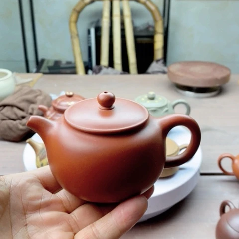 茶壶紫砂福鼓小红泥